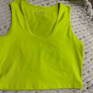 ZYIA Active Lime Green Tank